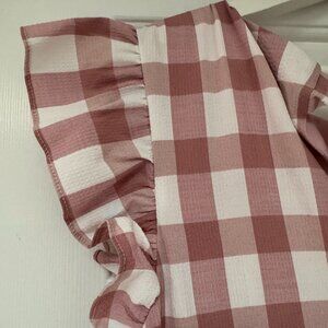 Women's Gingham Check Dress